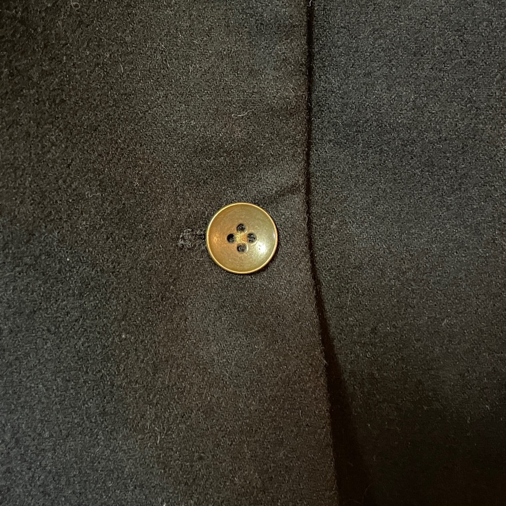 Sundance Rosette Highland Black Wool Blend Button Up
Elbow Patch Blazer Size 4. - Picture 4 of 11